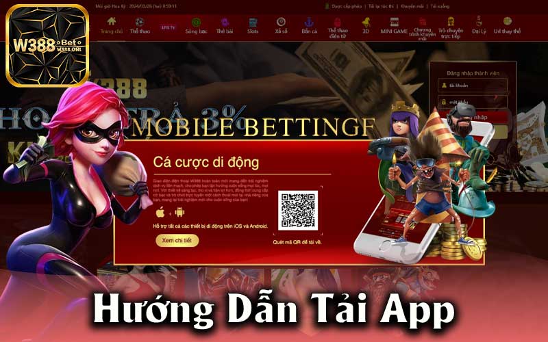 Hướng Dẫn Tải App W388